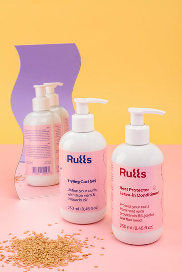 Heat Protector Leave-in Conditioner + Styling Curl Gel
