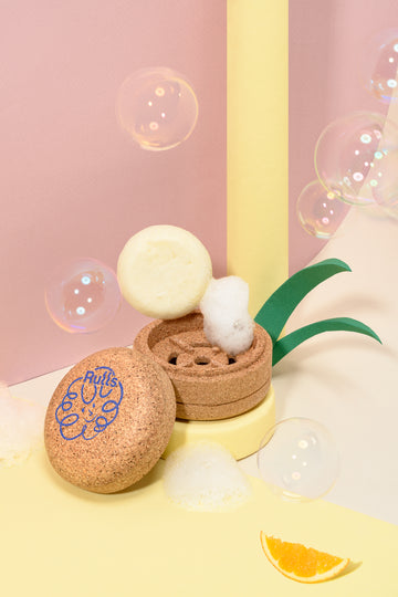 Pack Shampoo Bar + Cork Pot